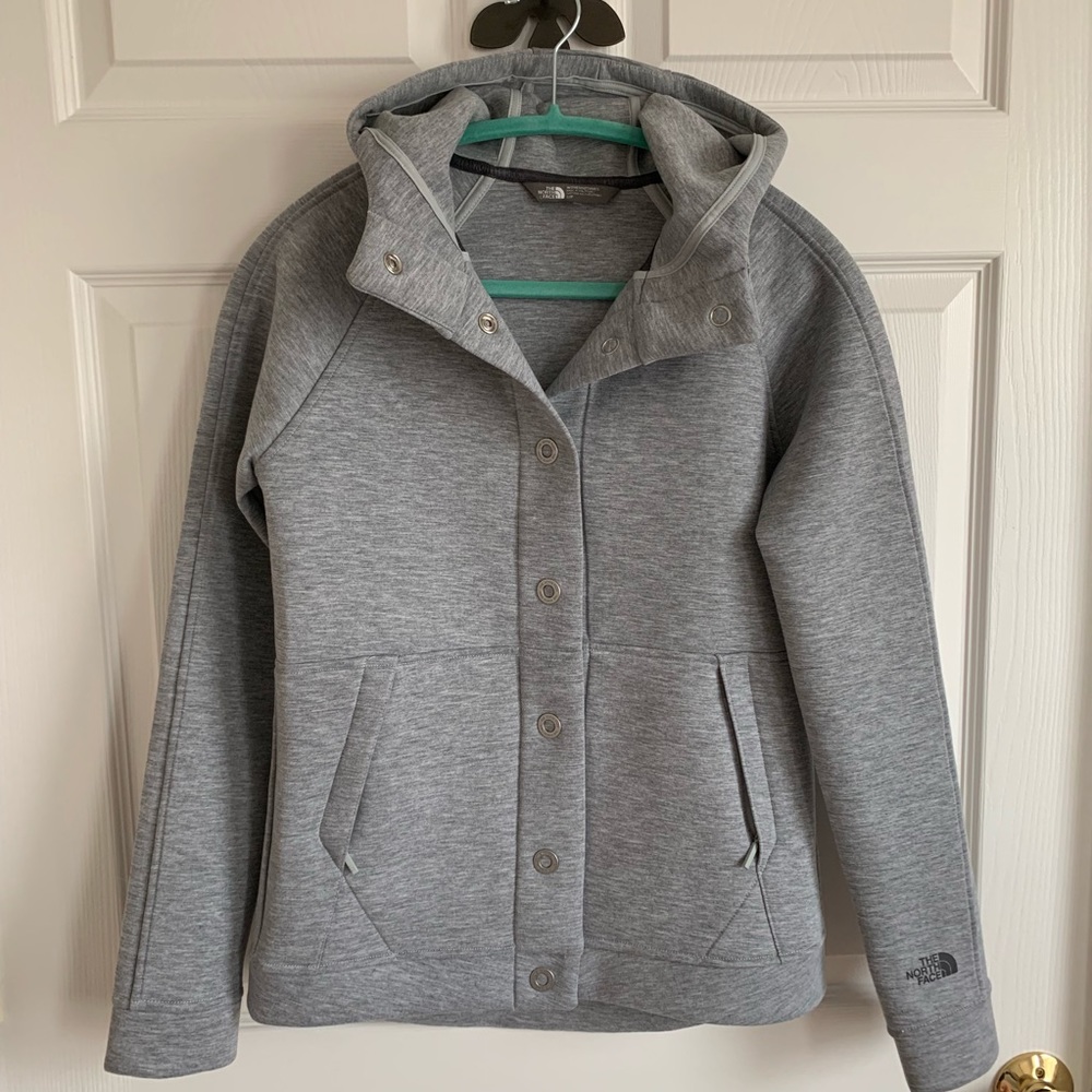 TNF Thermal 3D Snap Hoodie EUC